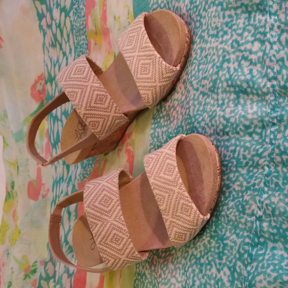 Life Stride cork wedge 6.5w